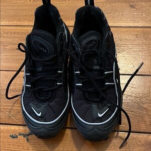 Nike Air Max Black kids Shoes last price drop